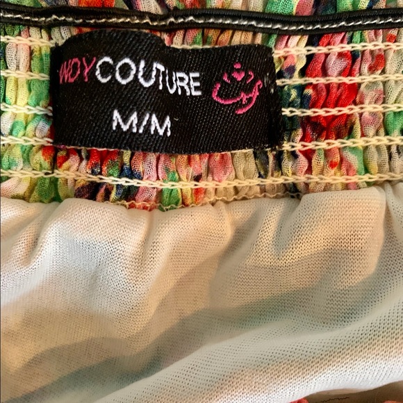 Couture off the shoulders dress - Picture 3 of 3